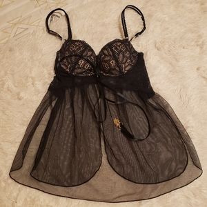 Victoria's Secret babydoll lingerie